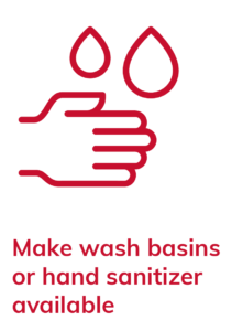 hand-wash or hand sanitizer during covid-19 pandemic construction work