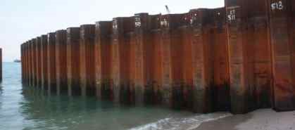 Sheet Pile Groyne