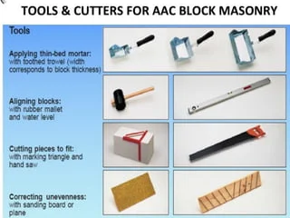 AAC Construction Tools